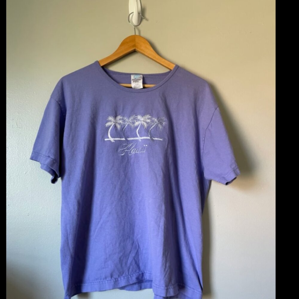 Purple Hawaii Short Sleeve Shirt